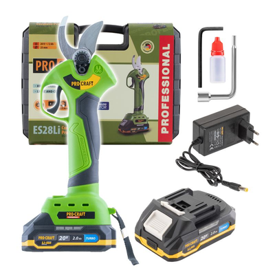 Nožnice záhradné AKU PROCRAFT ES28Li