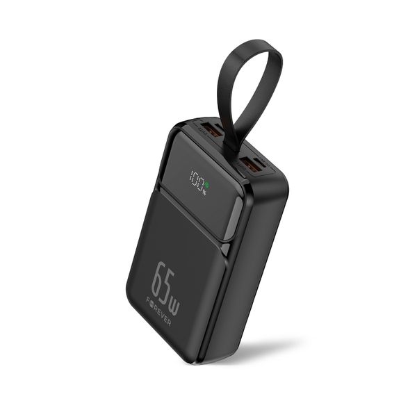 Power banka Forever TB-400 PD QC 65W 20000 mAh čierna