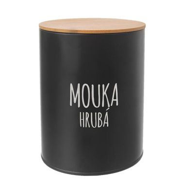Dóza ORION Black Hrubá múka 13 cm