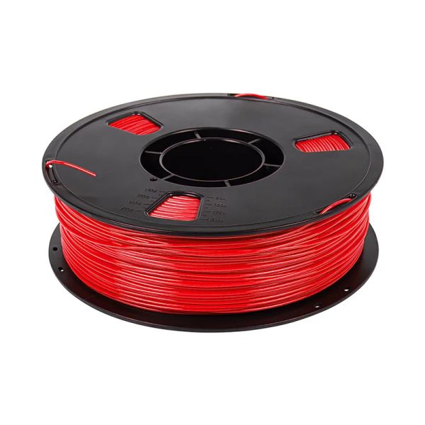 PLA vlákno pre 3D tlačiareň - 1 kg červené 1,75 mm