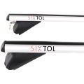 Priečny nosník so zámkom hliníkový SIXTOL SX1018 ROOF RACK IN 1