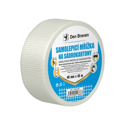 Samolepiaca mriežka na sadrokartóny DEN BRAVEN 48mm x 90m