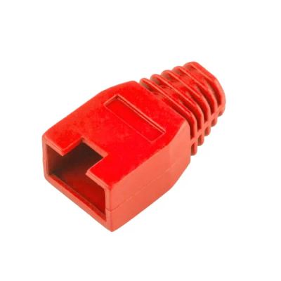 Gumený kryt pre RJ45 konektor červený