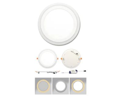 LED podsvietený panel, podhľadový, 6W + 3W, 400lm