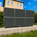 Plotová konštrukcia TIPA pre 3 solárne panely 1365Wp
