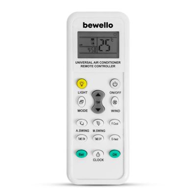 Diaľkový ovládač pre klimatizáciu BEWELLO BW4008 univerzálny