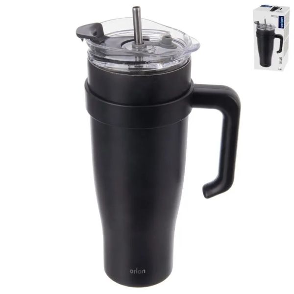 Termohrnček ORION Termo 1,2l Black