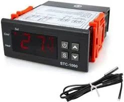 Digitálny termostat STC-1000, rozsah -50 ~ 99 ° C, napájanie 24VDC