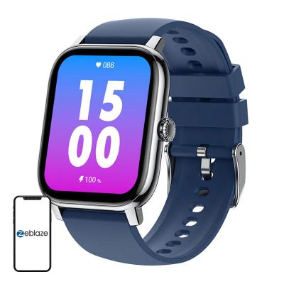 Inteligentné hodinky ZEBLAZE Btalk Pro, strieborné