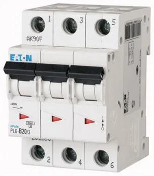 PL6-B20/3 Istič, ch.B, 3p.6kA, 20A