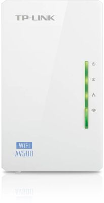 TP-Link TL-WPA4220, bezdrôtový N Powerline Extender Kit, 300 MBit/s, AV500, 2x LAN 10/100M, single pack