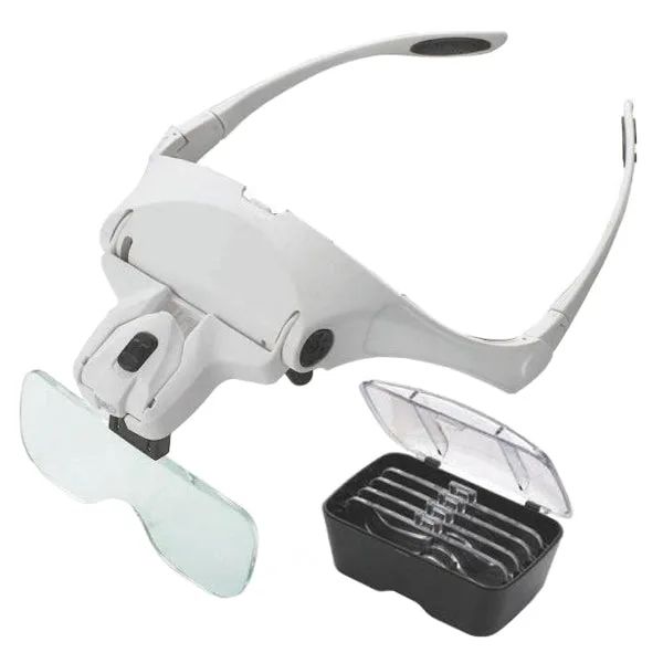 Okuliare s lupou HADEX P336C