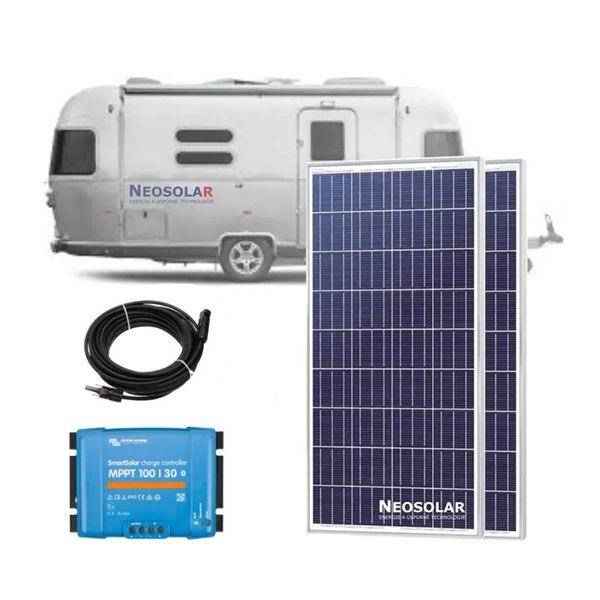 Solárny systém pre karavan Victron Energy 380 Wp (MPPT)