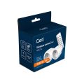 Zásuvky bezdrôtové GETI RCS212 2+1