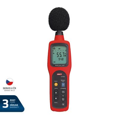 Hlukomer UNI-T UT352 s záznamom dát