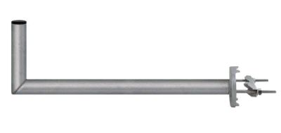 Anténny držiak 70 na stožiar so strmeňom priemer 42 mm výška 16 cm