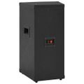 vidaXL Profesionálny pasívny hifi reproduktor 150 W čierny 37x37x64cm