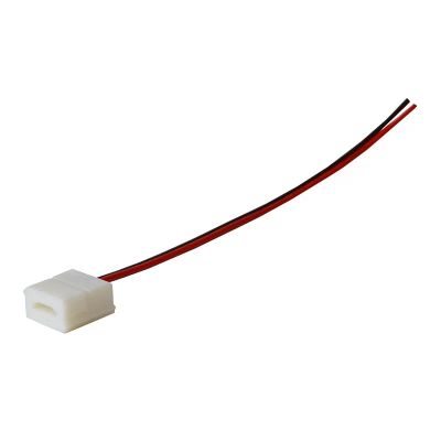 Konektor bezspájkový s vodičom pre LED pásy o šírke 10mm 5050 IP65