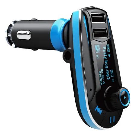 MKF-FM10 FM vysielač, USB nabíjačka 5 V / 2.1 A, displej, Micro SD, AUX vstup