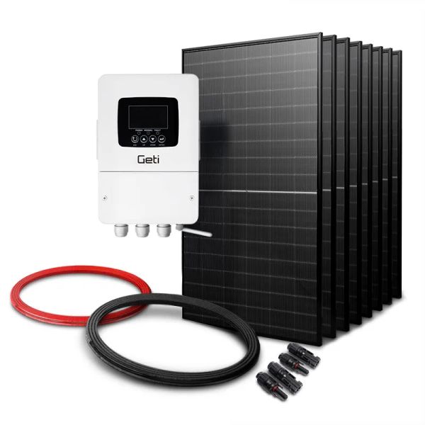 Súprava na solárne ohrev vody GETI GWH04W 3640 Wp 8x PV TRINA