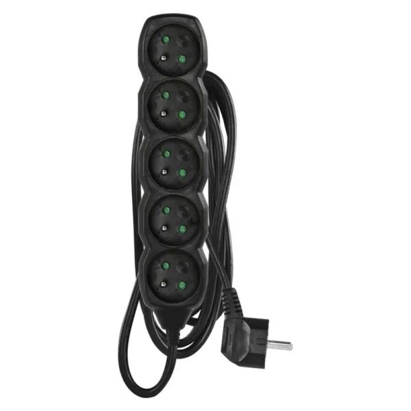 Predlžovací prívod 5 zásuviek 2 m EMOS PC0512