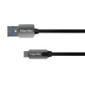Kábel KRUGER & MATZ KM0347 USB 3.0/USB-C 0,5m Black