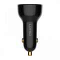 LDNIO C101 Nabíjačka do auta, USB + USB-C, 100W + kábel USB-C na USB-C (čierna)