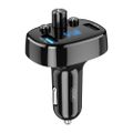 XO vysielač FM BCC02 Bluetooth MP3 autonabíjačka 15W čierna