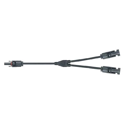 Kábel TIPA MC4 rozbočenie 1x zdierka/ 2x konektor 30cm