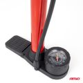 Ručná kovová pumpa s manometrom MINI PU08 AMiO-04343
