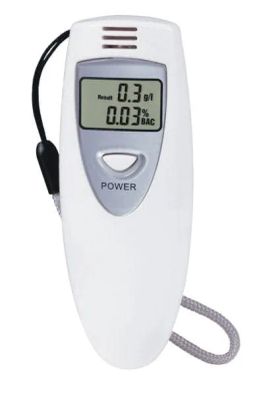 Alkoholtester elektronický - digitálny detektor alkoholu Hutermann HA-04