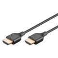 Kábel GOOBAY 75297 HDMI Slim Ultra High Speed ??s Ethernetom 2.1 8K 0,5m