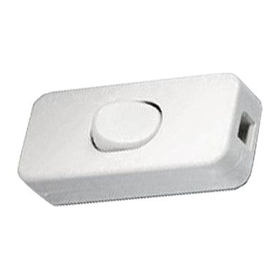 Vypínač medzišnúrový 250V/2A biely HADEX