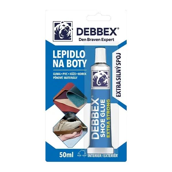Lepidlo na topánky DEBBEX 50ml