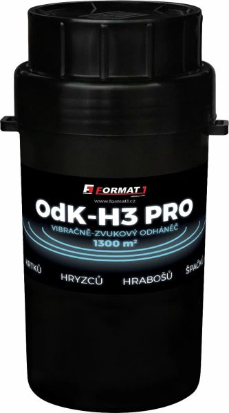 Odpudzovač krtkov a hrabošov FORMAT OdK-H3 PRO