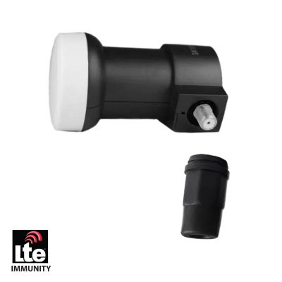 Satelitný konvertor GT-SAT Single LNB s filtrom 4G LTE