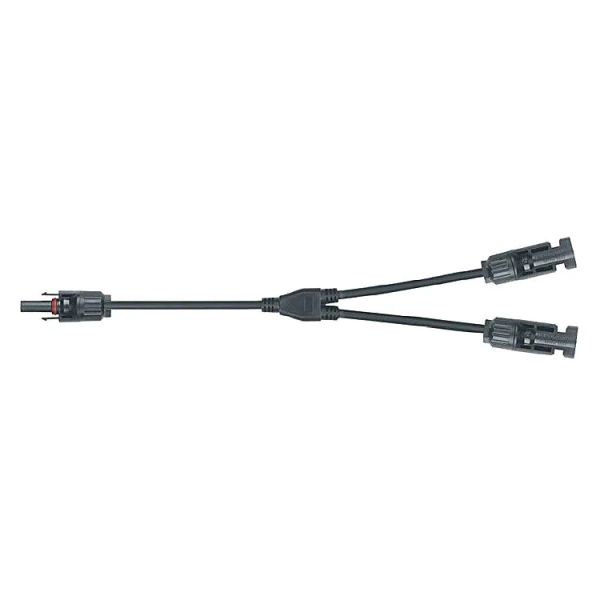 Kábel TIPA MC4 rozbočenie 1x zdierka/ 2x konektor 30cm