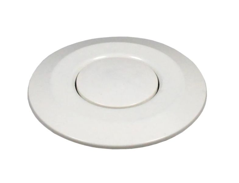 EcoMaster Krytka pneutlačidla guľatá Biela