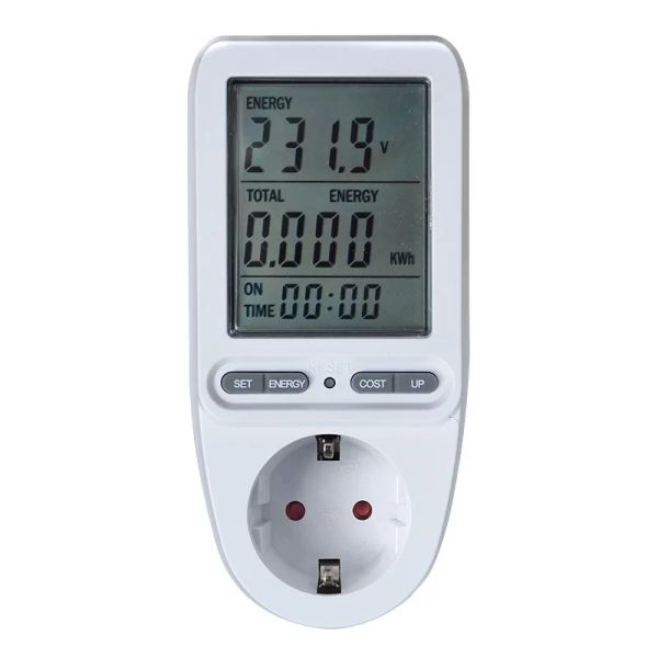 Digitálny merač spotreby elektrickej energie GETI PM05 so SCHUKO zásuvkou