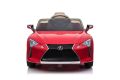 Detské elektrické autíčko Lexus LC500 JE1618R – červené