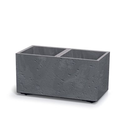 Kvetináč SIERRA CASE BETON EFFECT marengo 57,7cm