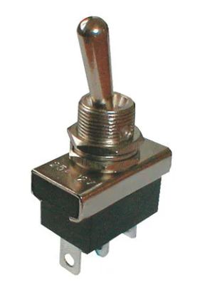 Prepínač páčkový 2pol./3pin ON-ON 12V