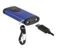 Nabíjacia mini LED baterka - prívesok na kľúče, 100 lm, cena je za 1ks kľúčenky