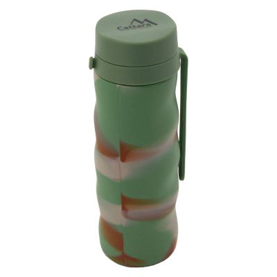 Fľaša CATTARA 13640 Army skladacie 550ml