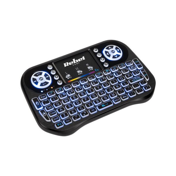 Klávesnica bezdrôtová REBEL Mini Q5 Smart TV BOX