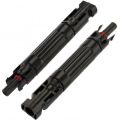 Držiak poistiek s konektorom MC-4 pre poistky PV 10x38 mm