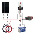 SOLARFAM 180Wp solárny ostrovný set, 12V, batéria 100Ah, menič 230VAC 600W