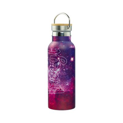 Termofľaša BAAGL Galaxy 500 ml s bambusovým viečkom