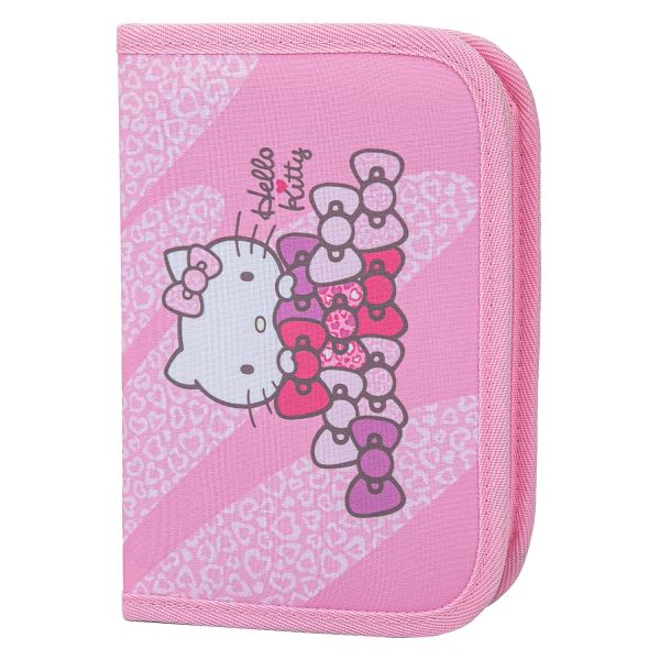 Jednoposchodové puzdro na ceruzky BAAGL Hello Kitty Sweet Leopard