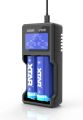 Nabíjačka akumulátorov 2 x Li-ion 3.6V/3.7V LCD XTAR VC2